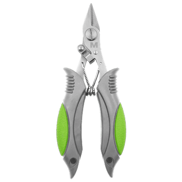 Mustad 5" Heavy Duty Stainless Steel Braid and Fishing Line Cutter - Greenline