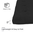 thumbnail image 3 of DHP Kali 8" Thermobonded High Density Polyester Fill Futon Mattress, Full Size, 3 of 6