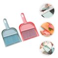 thumbnail image 3 of 2 Set of Mini Broom Dustpan Set Desktop Small Dustpan Brush Set Mini Dust Pan Tool for Table, 3 of 8