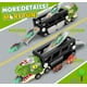 thumbnail image 3 of Camión de transporte de dinosaurios con 10 minicoches para niños de 3 a 7 años, 3 of 7