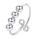 thumbnail image 1 of Anillos para mujer, regalos para mujeres, anillo anti-ansiedad, anillos giratorios con cuentas, anillo giratorio para aliviar el estrés, anillo para la ansiedad., 1 of 3