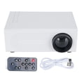 thumbnail image 2 of Projector Small Projector 1080P 100ANSI 6000LM Brightness HIFI Stereo Speaker Portable Projector with HD Multimedia Interface for Home Outdoor, 2 of 7