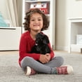 thumbnail image 3 of Melissa & Doug Benson Black Lab Puppy Dog Stuffed Animal, 3 of 10