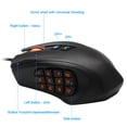 thumbnail image 3 of Souris LED RGB Haute Précision avec Boutons Latéraux Filaire pour Gaming avec 16,400DPI et Boutons Programmables, 3 of 9
