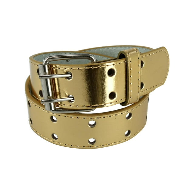 CTM® Ceinture de Jean en Cuir pour Enfants à Deux Trous