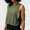 Army Green, variant on QUNYINEY Solid Women's Tank Tops Sleeveless Muscle Crewneck Athletic Shirts Workout Yoga Loose Tank Tops