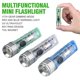 thumbnail image 3 of Mini Flashlight LED Multi-function Waterproof Keychain Flashlight Portable Waterproof Magnetic Self Defense Camping Light, 3 of 5