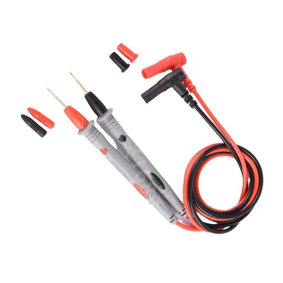 Heavy Duty Test Probes with Comfortable Rubber Coating Heat Resistant Design Test Leads for Multimeters & Clamps Meter
