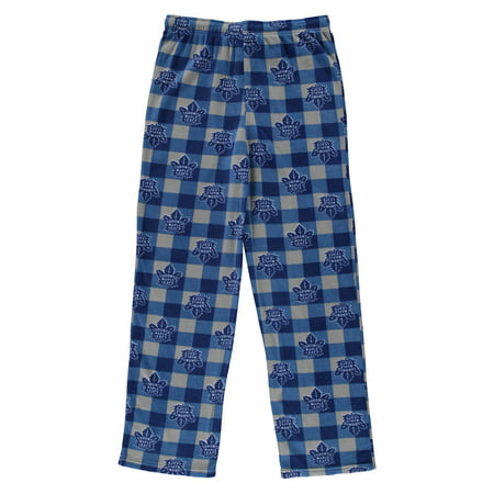 NHL Men's Sleep Pants | Toronto Maple Leafs Fleece Pajama Bottoms Size ...