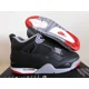thumbnail image 1 of Ni - ke Ni - ke Air Jordan 4 Retro Bred Reimagined Black-F Red-Cement Sz 11 [FV5029-006], 1 of 5