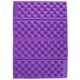 thumbnail image 1 of Cojín de espuma impermeable para jardín, para exteriores, para acampar, portátil, plegable (morado y negro), 1 of 14