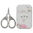 thumbnail image 2 of Embroidery Scissors,  Stainless Steel Embroidery Scissors Small Portable Tailor Handicraft Shears for Sewing Crafting Art Work, 2 of 7