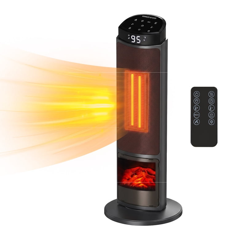 JIOABL Electric Space Heater with Remote and Thermostat photo 1
