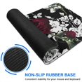 thumbnail image 6 of Long Mouse Pads for Desk,Pioneer Flower Floral Print Pattern Desk Mats on Top Of Desks, Desk Mouse Pad Extra Large with 3mm Non-Slip Base and Stitched Edge for Gaming,Office,Work,Home 31.5"x15.7", 6 of 6