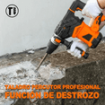 thumbnail image 4 of Rotomartillo  Bloosom frecuen de 50Hz/60Hz con 1500W de potencia 110V-127V Negro con Naranja, 4 of 4