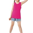 thumbnail image 6 of YunPes Girls Racerback Tank Tops Athletic Workout Sport Shirts for Running Gymnastics Dance Yoga Sleeveless Crewneck Basic Camisole, 6 of 9
