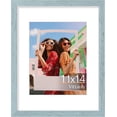 thumbnail image 1 of Vittanly 11x14 Picture Frame, Display Pictures 8x10 with Mat or 11x14 without Mat, Photo Frame for Wall or Table Top Display, Rustic Blue, 1 Pack, 1 of 8