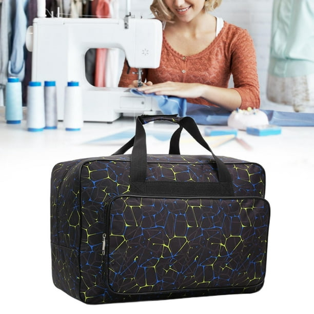 Bolsa de almacenamiento multifuncional para coser Hugo Negro Bolso de máquina de coser