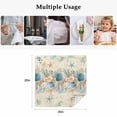 thumbnail image 5 of Beach Coastal Beige Cloth Napkins, Nautical Shell Starfish Coral Summer Washable and Reusable Dinner Napkins Set of 6, Table Napkin for Kitchen Party Birthday Wedding Hotel Housewarming 20"x20", 5 of 9