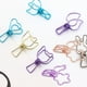 thumbnail image 5 of Abrazaderas De Papel Clips De Encuadernación De Cola Larga Hueca Fuerte Fuerza De Sujeción Regalo Material Metálico Para Documentos ANGGREK Arte y Manualidades, 5 of 8