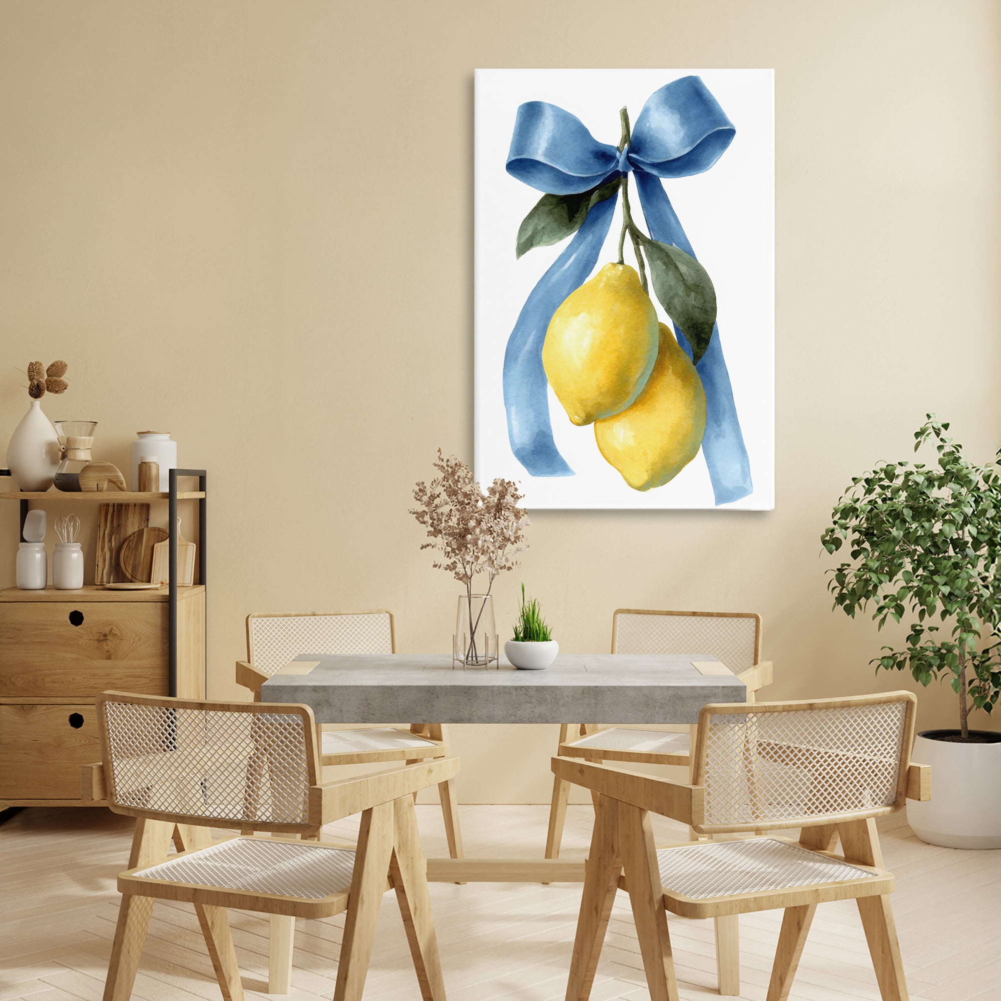 Stupell Industries Sweet & Sour Lemons Canvas Wall Art, design by Petal Prints Design