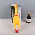 thumbnail image 4 of 2 piezas de pollo de goma gritando pollo apretando novedad ruido chirriante chillando chirriando pollo ruidoso novedoso dispositivo para perros mascotas, XianweiShao 8390615117319, 4 of 4