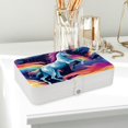 thumbnail image 6 of Unicorn Portable PU Leather Jewelry Box with Removable Compartment, Necklace Holder, Storage Box, and Jewelry Organizer, 6 of 6