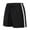 Black, variant on Dagugfen Athletic Shorts for Men Drawstring Loose Solid color lightweight Workout Shorts Zipper Pockets