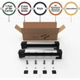 thumbnail image 3 of Erkul 35" Ski Rack for Car Roof - Universal Ski & Snowboard Car Racks with Anti-Theft Lock and Extension with Sliding Rail | Carry up to 6 Pairs of Skis or 4 Snowboards, 3 of 8