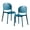 Dark Blue, variant on Plastic Dining Chair for Adult,Guest Chair & Reception Chair,Modern Side Chaif for Kitchen Corner Chair,Breathable Back Reading Desk Chair
