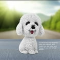 thumbnail image 3 of Shaking Head Dog Decor Car Interior Dog Decor Bobble Head Dog Car Interior Decoration Dog Shaking Head Dog Ornament Simulation Shaking Head Dog Decor Bobble Head Toy Car Interior, 3 of 8