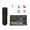 Sound Card and Mic, variant on Professional DJ Interface Mixer, Portable ALL-IN-ONE Podcast Production Studio With XLR Microphone For Live Streaming ,Easy to Operate