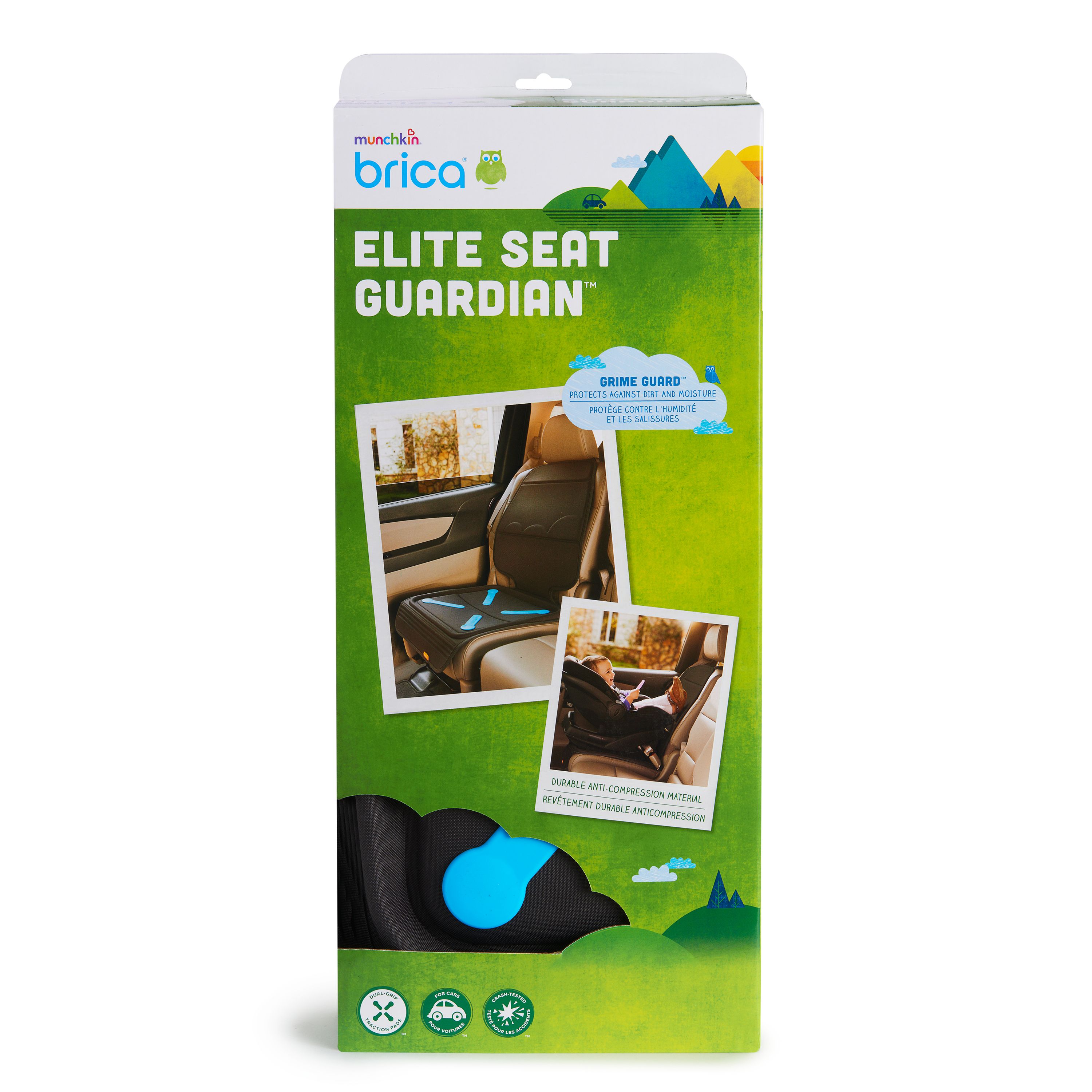 Munchkin Elite Seat Guardian Car Seat Protector, Gray photo 8