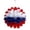 A, variant on 8 Inch Independence Day Honeycomb Hanging Ball, Lightweight Paper Lantern Decoration for July 4Th Memorial Day, Assorted Shapes Indoor Outdoor Patriotic Party Décor, 1 Pendant