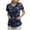 A04_Navy, variant on Towmus Womens Christmas Scrub Tops Cute Print V Neck Short Sleeve Shirts Nurse Uniforms Graphic Blouses with Pockets S-3XL