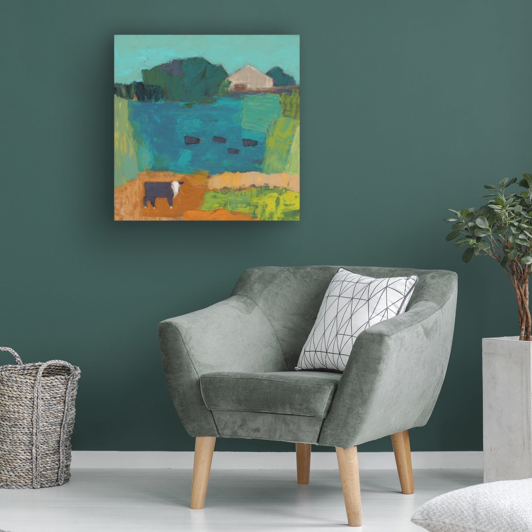 Trademark Fine Art Sue Jachimiec  Chocowinity Barn Canvas Wall Art