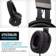 thumbnail image 3 of Audífonos tipo Diadema Over-Ear Plegables Redlemon Sonido High Definition Manos Libres Cable Auxiliar 3.5mm, 3 of 8