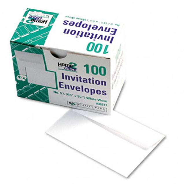 Quality Park Classic #5-1/2 Invitation Envelopes - Box Of 500, Wove Finish 1 thumbnail image