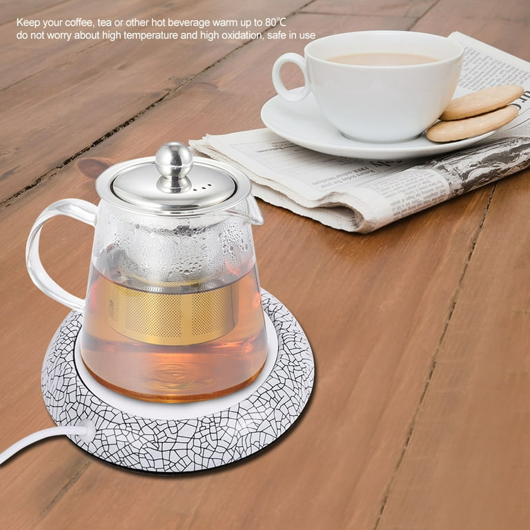 Ceramic Mug Heating Coaster, Ceramics Usb Coaster Warmer Pad