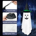 thumbnail image 5 of 2 Pack Halloween Hanging Decorations Outdoor, Hanging Spooky Ghost with Glowing Face in the Dark, Halloween Decorations Decor Outdoor Outside for Garden, Tree, Porch, Lawn, 5 of 7