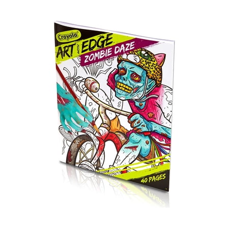 Crayola Art With Edge, Zombie Daze Coloring Book | Walmart Canada