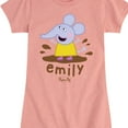 thumbnail image 3 of Peppa Pig - Emily Elephant - Girls Toddler And Youth Fitted Short Sleeve Tee, 3 of 5