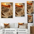 thumbnail image 4 of Designart "Vintage Arena Stadiums I" Cityscapes Floater Framed Canvas Print, 4 of 7
