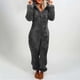 thumbnail image 1 of Pntutb Mujer Manga Larga Con Capucha Mono Pijama Casual Invierno Cálido Rompe Ropa De Dormir Pntutb Pntutb-6867, 1 of 5