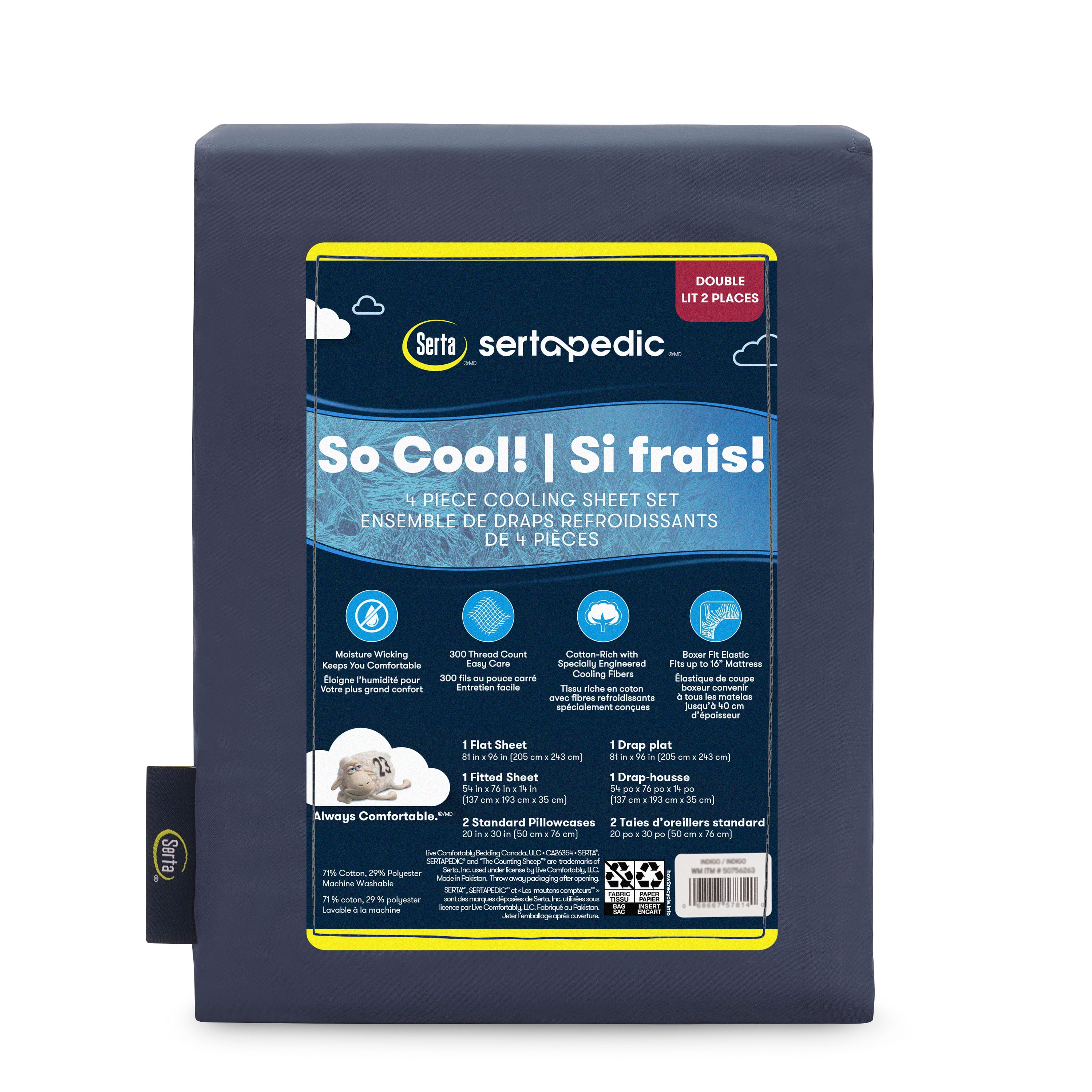 SERTA COOL SS Q BU - FRENCH