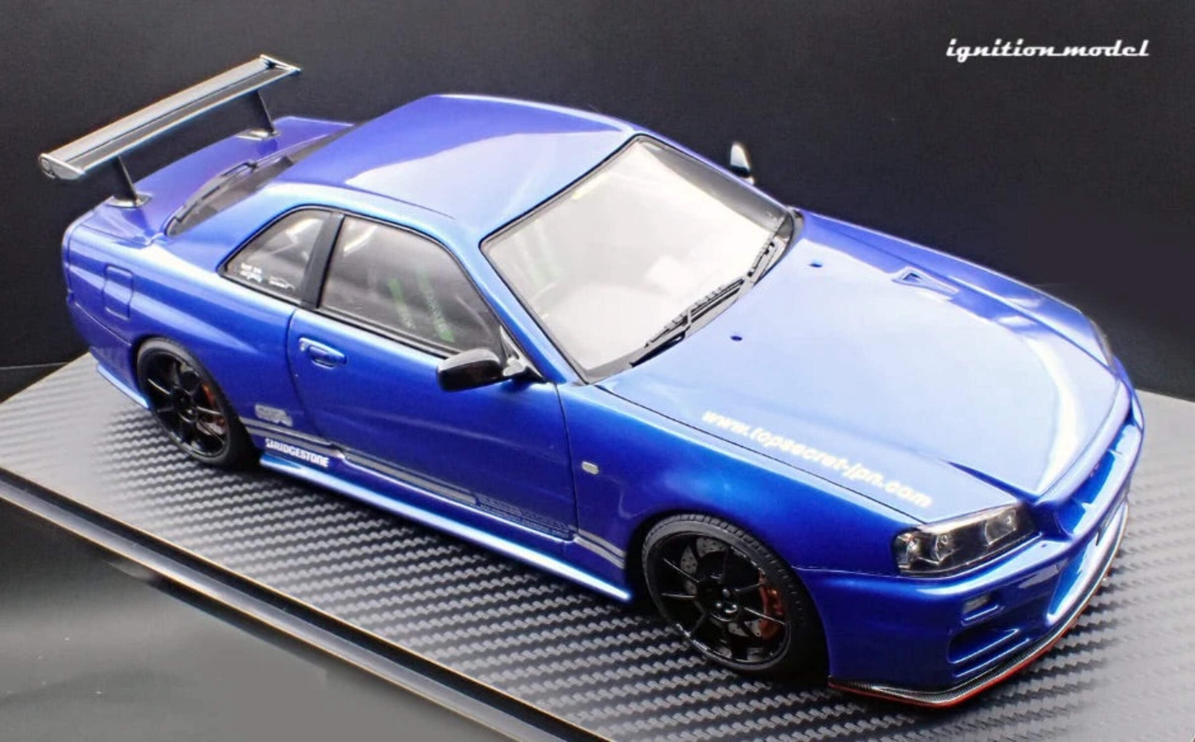 Ignition-Model Nissan Skyline GT-R R34 (BNR34) Top Secret 34GT-R
