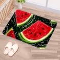 thumbnail image 5 of Watermelon Polyester Indoor/Door/Bath Rugs: Non-Slip, Machine Washable Mats, 5 of 6