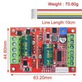 thumbnail image 3 of DC 6-60V 400W BLDC Three Phase DC Brushless Motor Controller PWM Hall Motor Control Driver Board 12V, 3 of 5