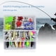 thumbnail image 4 of CEBOS 101pcs luros de Pesca tackle cebos duras mixtos cebos blaNDOS popper crankbait vib topwater flotante floting señuelos ganchos acesorios de pesca kit conjunto de caja de, 4 of 7