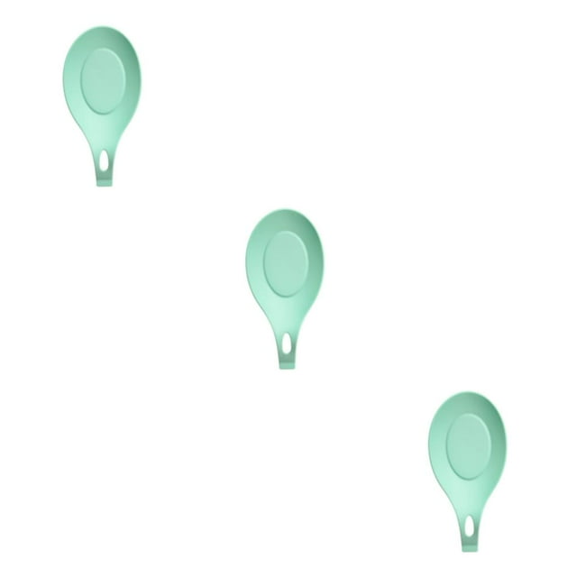 Destyer 1/2/3/5 Tea Time Essential Silicone Spoon Rest For Teas And Ladles – Kitchen Clean And Organized Le Creuset Spoon Rest Lake Green 1 3PCS